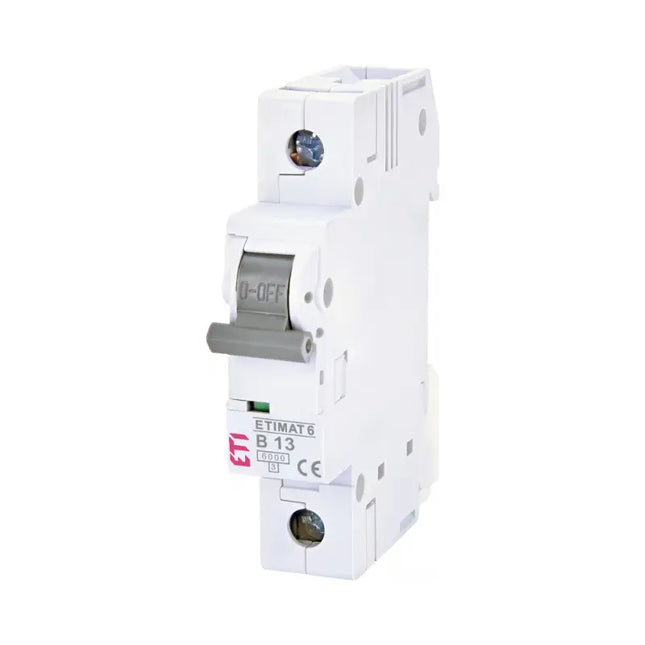 Disjoncteur automatique AC 1P 13 A B 6 kA ETIMAT 6 ETI