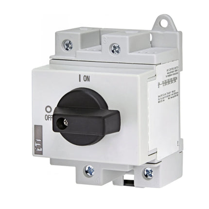 Interrupteur marche/arrêt bipolaire 25 A, 1 000 V CC, ETI