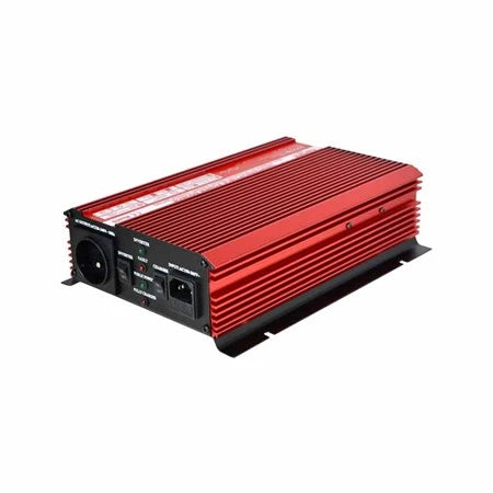 Onduleur CARSPA 12 V/230 V 600 W avec fonction onduleur de secours et chargeur