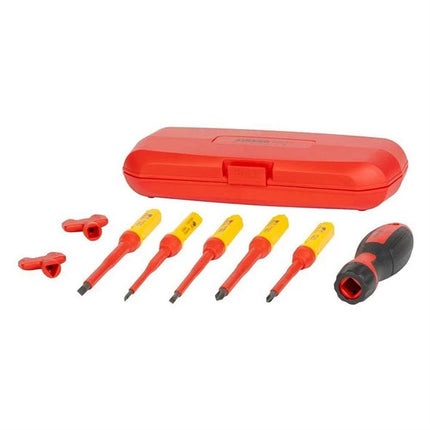 Jeu de 8 tournevis d'électricien, VDE, STREND PRO
