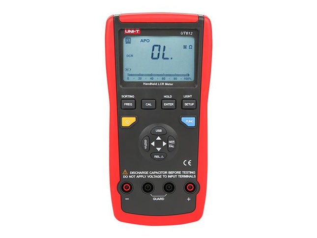 Multimètre UNI-T UT612 RLC, USB, à réglage automatique