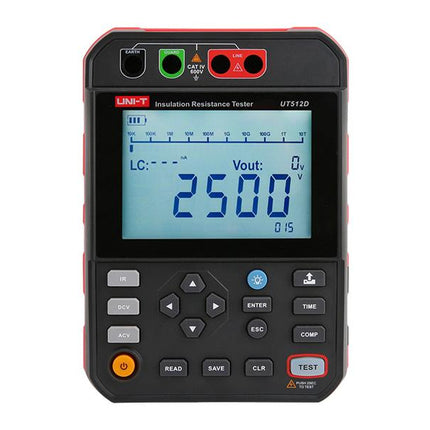Testeur de résistance d'isolement UNI-T UT512D
