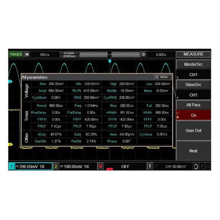 Oscilloscope UNI-T UTD2052CL+