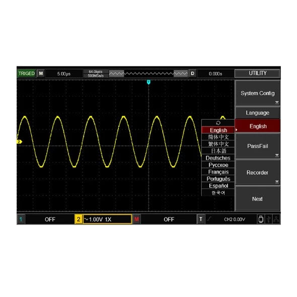 Oscilloscope UNI-T UTD2202CEX+