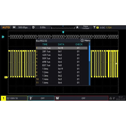 Oscilloscope UNI-T UPO1102
