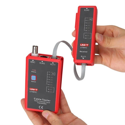 Testeur de câbles UNI-T UT681C (RJ45, RJ11, BNC)