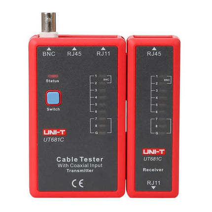 Testeur de câbles UNI-T UT681C (RJ45, RJ11, BNC)