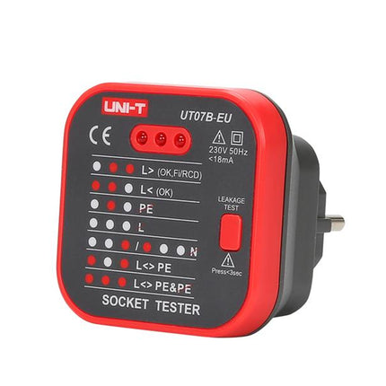 Testeur de prises UNI-T UT07B-EU