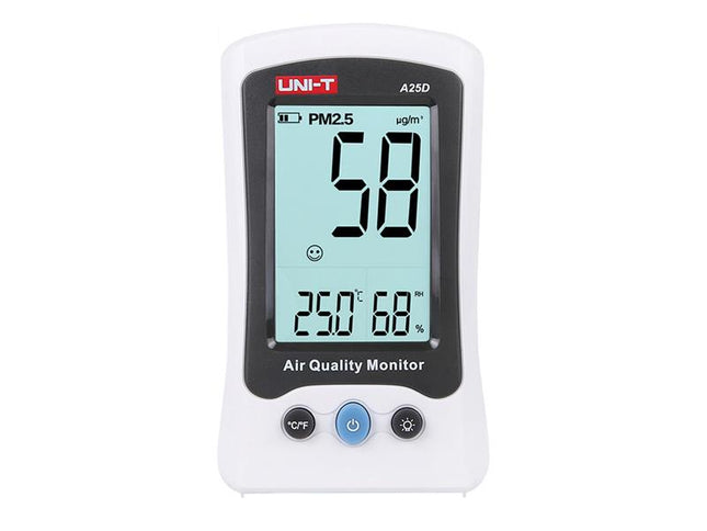 Moniteur UNI-T A25D pour les particules PM2,5
