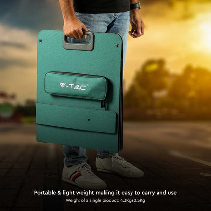Panneau solaire photovoltaïque pliable de 120 W pour batterie portable