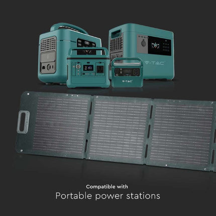 Panneau solaire photovoltaïque pliable de 120 W pour batterie portable