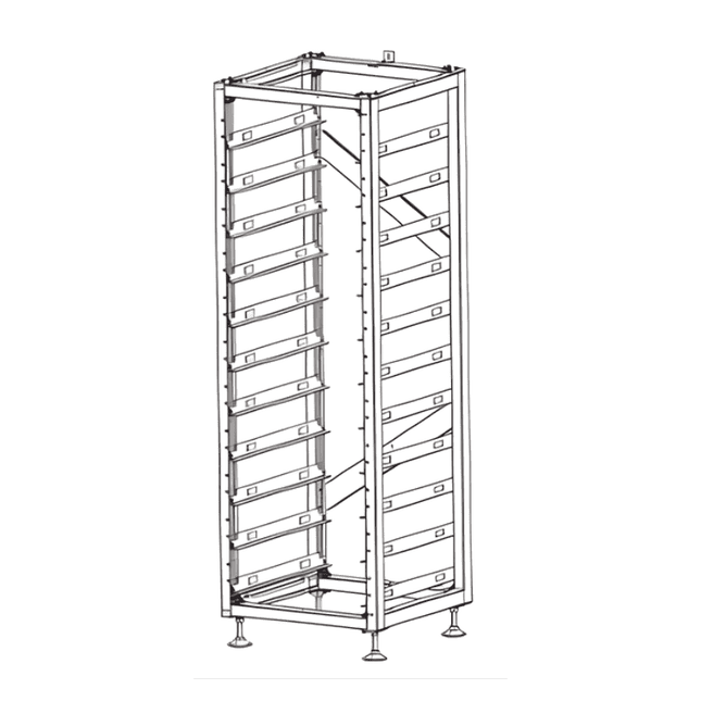 Rack BOS-A pour 11 modules, Deye