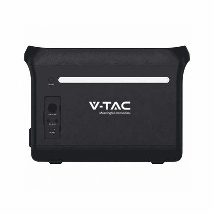 Station d'alimentation portable de 1 800 W, recharge sur secteur