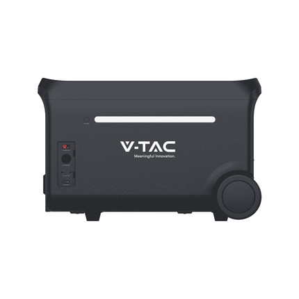 Station d'alimentation portable de 3 000 W, recharge sur secteur