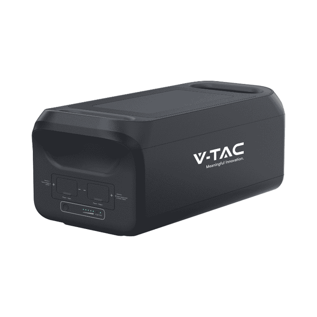 Extension de batterie pour station d'alimentation portable de 2560 Wh, recharge sur secteur