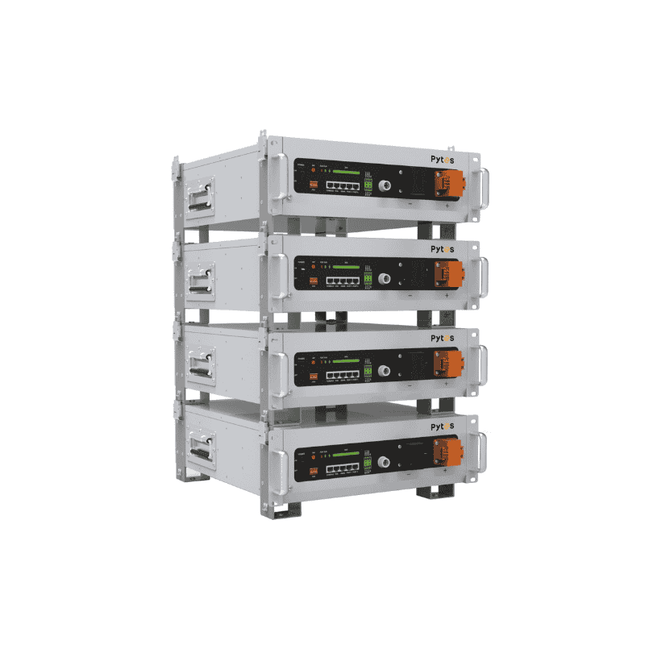 Support pour batterie 1 Pytes V5°, avec chauffage