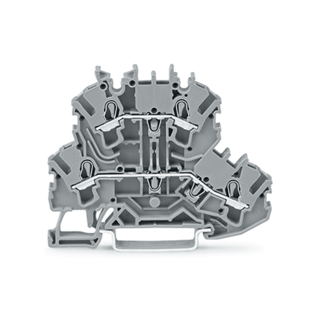 Bloc de jonction WAGO Topjob 2002-2201 à 4 bornes, 24 A, 0,25 mm² – 2,5 mm²