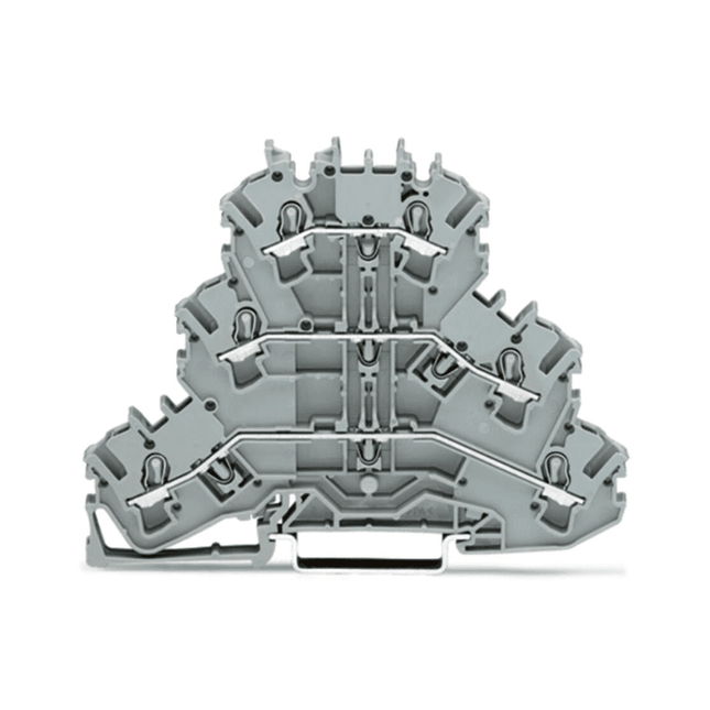 Bloc de jonction WAGO Topjob 2002-4127 à 7 bornes, 20 A, 0,25–2,5 mm²