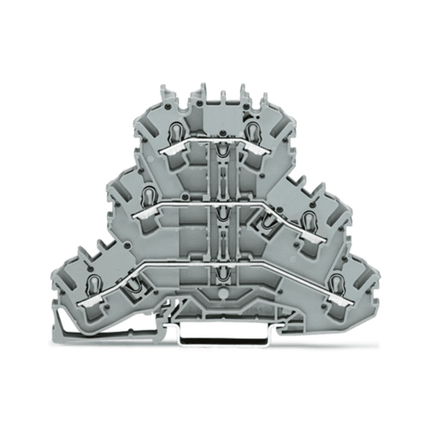 Bloc de jonction WAGO Topjob 2002-3201 à 6 bornes, 24 A, 0,25 mm² – 2,5 mm²
