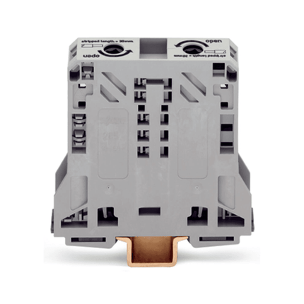 Bloc de jonction WAGO Topjob 285-150 à 2 conducteurs, 150 A, 10 mm² – 50 mm²