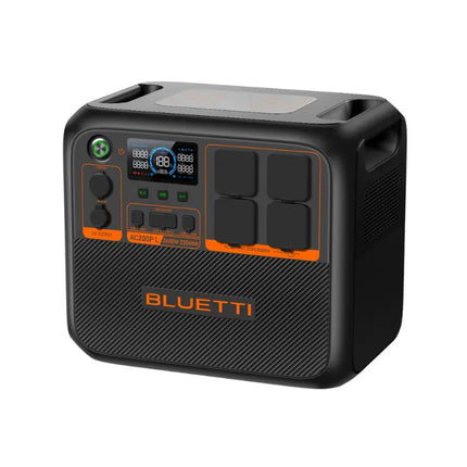Station d'alimentation portable Bluetti 2400 W, recharge par panneau solaire ou sur secteur