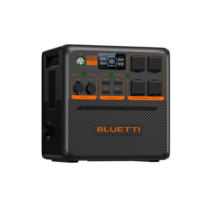Station d'alimentation portable Bluetti 2400 W, recharge par panneau solaire ou sur secteur