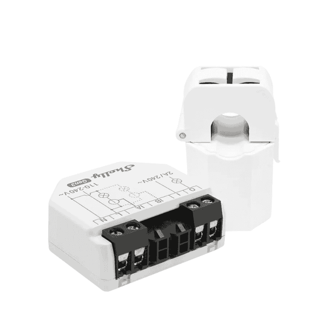 Shelly EM Gen3, 2-Channel Smart Energy Meter with Relay