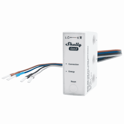 Shelly 3EM-63W Gen3, 63A Three-Phase Smart Meter