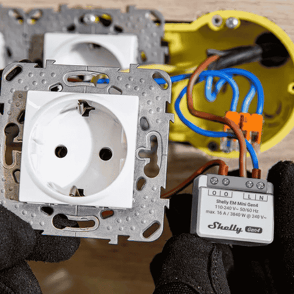 Shelly EM Mini Gen4 – Smart Energy Meter, 16A
