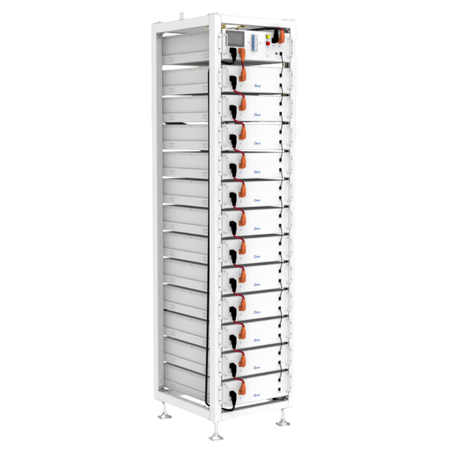 Rack haute tension 19 pouces 3U pour 13 modules, Deye