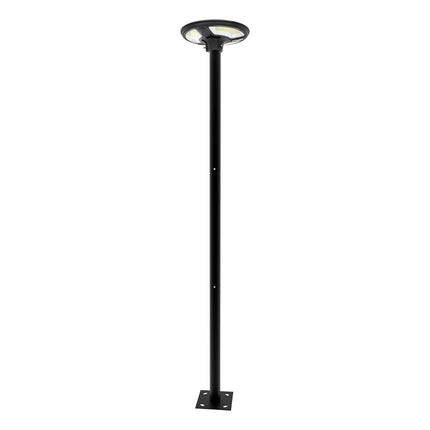 Lampe solaire LED 1 500 lm, télécommande, détecteur de mouvement, 6 400 K