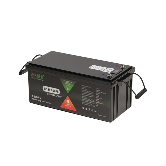 Batterie LiFePo4 12,8 V 200 Ah