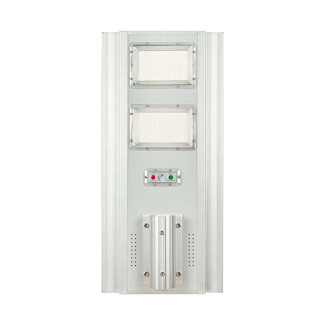 Lampadaire solaire à LED de 2 300 lm, détecteur de mouvement, 6 400 K