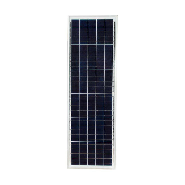 Lampadaire solaire à LED de 4 300 lm, avec détecteur de mouvement, 6 400 K