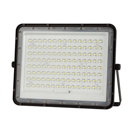 Projecteur LED solaire 1 800 lm, télécommande, température de couleur 6 400 K