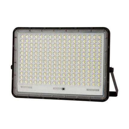Projecteur LED solaire de 2 600 lm, télécommande, température de couleur de 6 400 K