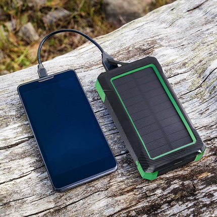 Batterie externe, recharge sans fil, panneau solaire, 10 000 mAh, V-Tac