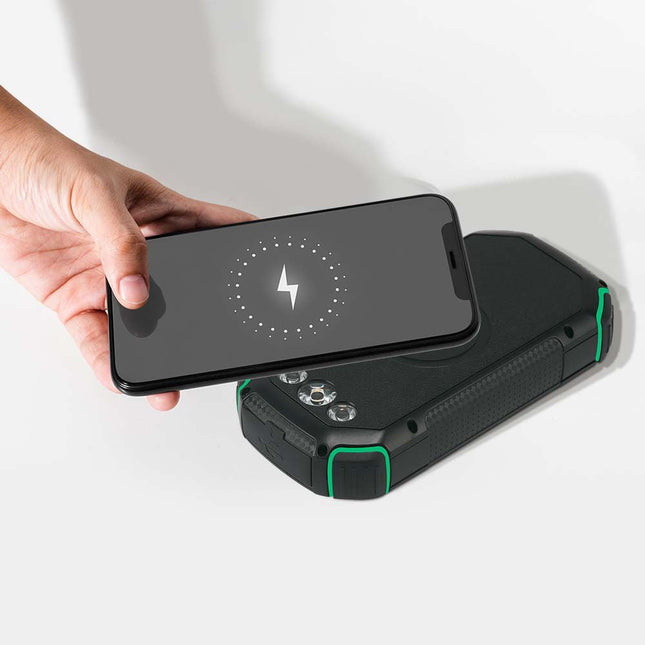 Batterie externe, recharge sans fil, panneau solaire, 30 000 mAh, V-Tac