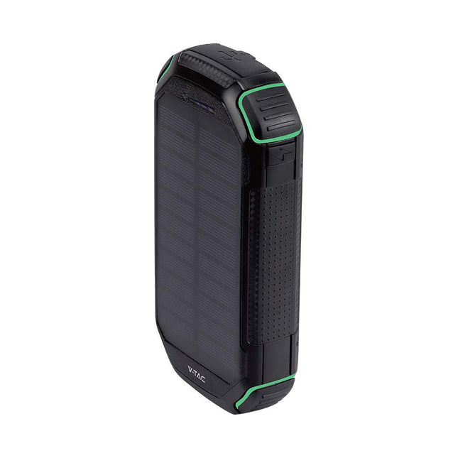 Batterie externe, recharge sans fil, panneau solaire, 30 000 mAh, V-Tac