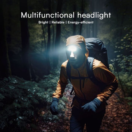 Lampe frontale LED, COB, 470 lm, 3,7 V, 650 mAh