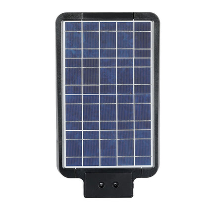 Lampadaire solaire à LED de 1 600 lm, détecteur de mouvement, 6 000 K