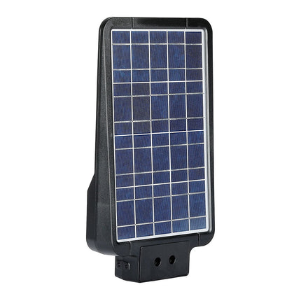 Lampadaire solaire à LED de 1 600 lm, détecteur de mouvement, 6 000 K