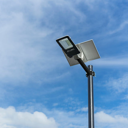 Lampadaire solaire à LED de 4 000 lm, 6 000 K