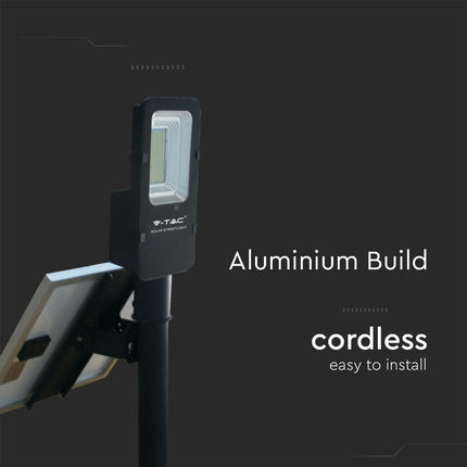 Lampadaire solaire à LED de 4 000 lm, 6 000 K