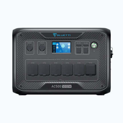 Station d'alimentation portable Bluetti 5000 W, recharge par panneau solaire ou sur secteur