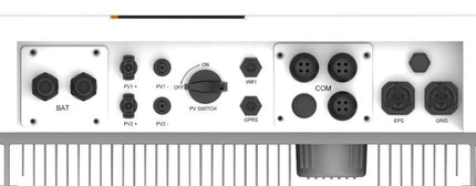 Onduleur INVT Hybrid 5 kW, 48 V, 2 x MPPT, 95 A, modèle BD5KTL-RL1