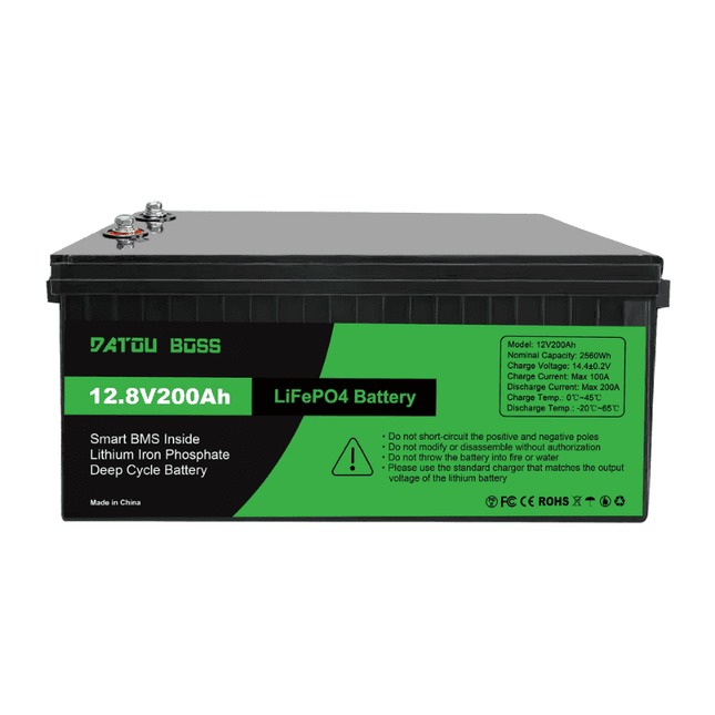 Batterie LiFePo4 12 V 200 Ah, DT-12V200A-A01