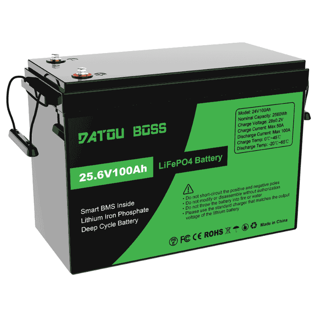 Batterie LiFePo4 24 V 100 Ah, DT-24V100A-A01