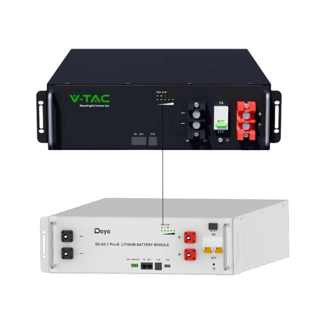 Batterie LiFePo4 5,12 kWh VT-51201-B V-TAC