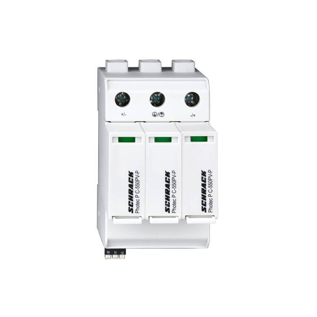 Parafoudre pour installation photovoltaïque, 1 100 V CC, 20 kA, Schrack